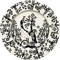 Iittala Taika tallerken 22 cm sort