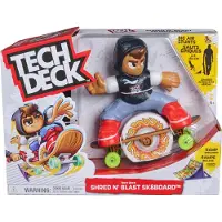 Tech Deck Ted Shred N' Blast Skateboard Flywheel