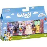 Bluey Figurer 4 pk., Halloween udklædningsfest