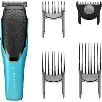 Remington Power-X Series HC5000 X5 - Hårklipper - trådløs - turkis/sort