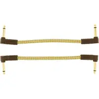 Fender Deluxe 6" Patch-kabel Pakke med 2 Tweed
