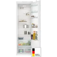 Siemens iQ100 KI81RNSE0 - Køleskab - til indbygning - niche - bredde: 56 cm - dybde: 55 cm - højde: 177.5 cm - 310 liter - Klasse E