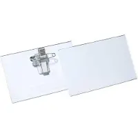 Durable nikkelttikotelo 54 x 90 mm kombiklipsi