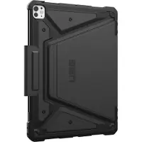 Urban Armor Gear UAG - Flipomslag til tablet - grov - polyuretan (PU) - sort - for Apple 13-inch iPad Pro (M4)