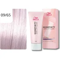 Wella Shinefinity Glaze Professionelle hårtoner 60 ml 09/65 - Pink Shimmer