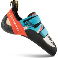 La Sportiva - Klatresko - Otaki Blue/Flame til UnisexUld - Størrelse 40 - Hvid