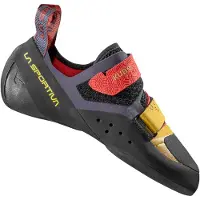 La Sportiva - Klatresko - Kubo Savana/Mountain Red til Unisex - Størrelse 41 - Gul