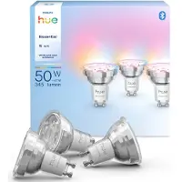 Philips Hue White & Color Ambiance Essential Gu10 - Spots - 345 Lm - 4,7 W - 3-pak