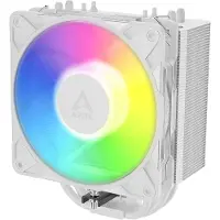 Arctic Cooling ARCTIC Freezer 36-S A-RGB - Processor-køler - multikompatibel - (for: LGA1851, LGA1700, AM4, AM5) - kobbervarmerør med aluminiumsfinner - 120 mm - hvid