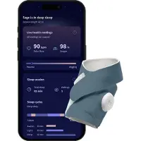 Owlet Išmani kūdikio kojinė „Owlet Dream Sock“, mėlynos spalvos
