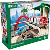 BRIO 33512 Togbane, stor, på rejse