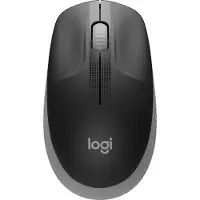 Logitech M190 - Mus - optisk - 3 knapper - trådløs - trådløs modtager (USB) - brunsort