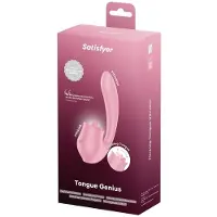 Satisfyer Tongue Genius Clitoral & G-Spot Stimulator
