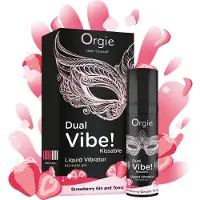 Orgie Dual Vibe! Strawberry Gin And Tonic 15ml