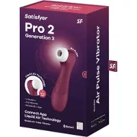 Satisfyer PRO 2 GENERATION 3 WITH LIQUID AIR WITH BLUETOOTH APP - VINRØD