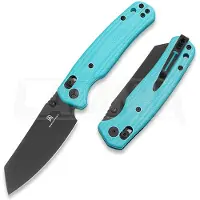 Bestechman Cicada - PVD - G10 foldekniv, light blue
