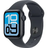 Apple Watch SE 3 GPS 40mm Midnight Aluminium Case with Midnight Sport Band - M/L
