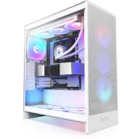 NZXT H7 FLOW RGB MIDI TOWER CASIET HVID (2024)