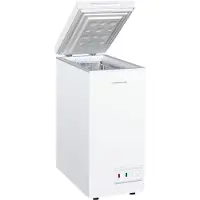 Scandomestic CF51WE - Kumme - bredde: 35.5 cm - dybde: 59 cm - højde: 85 cm - 51 liter - Klasse E - hvid