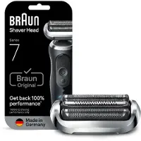 Braun Series 7 Electric Shaver Original Replacement Head 74s Silver