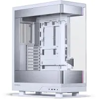 Phanteks Evolv Series X2 - Mid tower - udvidet ATX - sidepanel med vindue (hærdet glas) - ingen strømforsyning (ATX) - sølvhvid - USB/Lyd