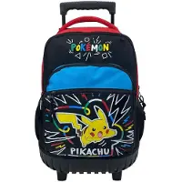Pokémon Colorful 33x21x52 Cm 36l Rygsæk Med Hjul