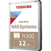 Toshiba N300 NAS HARDDISK 12TB BULK 3.5 SATA 7200 RPM 512MB CMR (HDWG51CUZSVA)