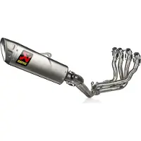 Akrapovic Evolution Line Honda Cbr 1000 Rr/r Fireblade S-h10e4-aplt Homologeret Fuldlinjesystem