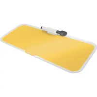 Leitz Glas skrivebordsblok Cosy gul