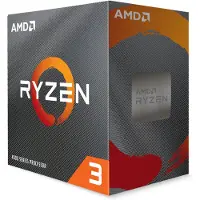 AMD Ryzen 3 4100 Wraith Stealth CPU - 4 kerner - 3.8 GHz - AM4 - Boxed (med køler)
