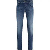 Jack & jones Plus Jeans 'JJGlenn JJFox' blue denim