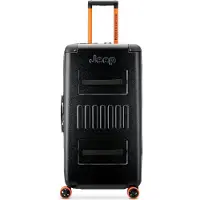 Delsey Jeep JH002B kuffert med udvidelse, 80 cm, sort