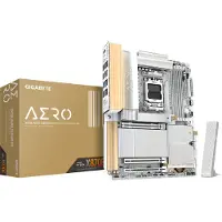 Gigabyte X870E AERO X3D WOOD Bundkort - AMD X870E - AMD AM5 - DDR5 RAM - ATX