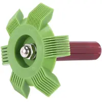 Semoic Car Automotive Refrigeration A/C Condenser Radiator Evaporator Fin Straightener Comb Rake Cleaner Tool Green