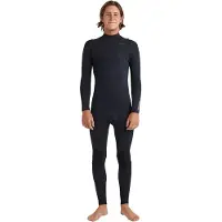 Quiksilver E Session 5/4/3 Mm Langærmet Neopren-dragt Med Brystlynlås