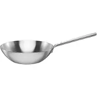 Fiskars Norden stål wokpande 28 cm uden non-stick