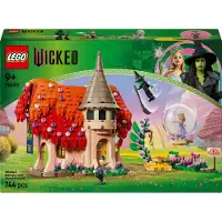 LEGO Wicked 75690 Glinda och Elphaba i Munchkinland - Byggset för 9-åringar
