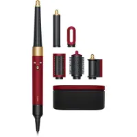 Dyson Nye Airwrap i.d. multi-styler og hårføner - Straight+Wavy (Red Velvet/Gold)