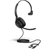 Jabra Evolve2 50 MS Mono USB-C til A