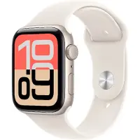 Apple Watch SE 3 GPS 44mm Starlight Aluminium Case with Starlight Sport Band - S/M