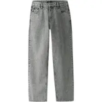LMTD Jeans - Loose - NlmBirm - Light Grey Denim/Super Light Ston - - 15 år (170) - Jeans