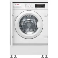 Bosch Serie | 6 WIW24342EU - Vaskemaskine - indbygget - Niche - bredde: 60 cm - dybde: 58 cm - højde: 82 cm - frontbetjening - 8 kg - 1200 rpm - hvid