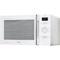 Whirlpool Chef Plus MCP 345 WH, Bordplade, Grill mikroovn, 25 L, 800 W, Indbygget skærm, Knapper