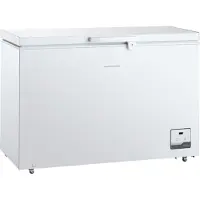 Scandomestic Standard CF400WE - Kumme - bredde: 136.5 cm - dybde: 73 cm - højde: 83.5 cm - 400 liter - Klasse E - hvid
