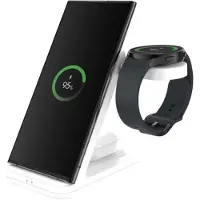 FIXED 3in1 Wireless Charging station for Samsung - White