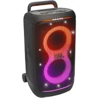 JBL PartyBox 520 - Festhøjttaler - til transportabel brug - trådløs - Bluetooth - App-kontrolleret - 400 watt - 2-vejs - sort