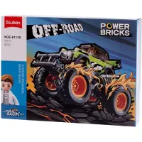 Sluban Power Bricks Off Road Fire Byggespil 264 Stykker