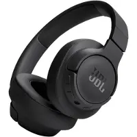 JBL TUNE 720BT - Hovedtelefoner med mik. - fuld størrelse - Bluetooth - trådløs, kablet - 3,5 mm jackstik - sort
