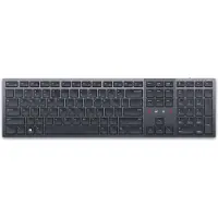 Dell Premier KB900 - Tastatur - samarbejde - bagbelyst - trådløs - 2.4 GHz, Bluetooth 5.1 - QWERTY - Pan Nordic - grafit - med 3 years NBD Advance Exchange