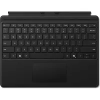 Microsoft Surface Pro Keyboard - Tastatur - med trackpad, accelerometer - bagbelyst - QWERTY - Nordisk - sort - for Surface Pro 10 for Business